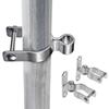 304 Stainless Steel Gate Hinges 2 Pack Smooth Rotating Heavy Duty Hinges for Farm Fence Barn Door Mounting Needs