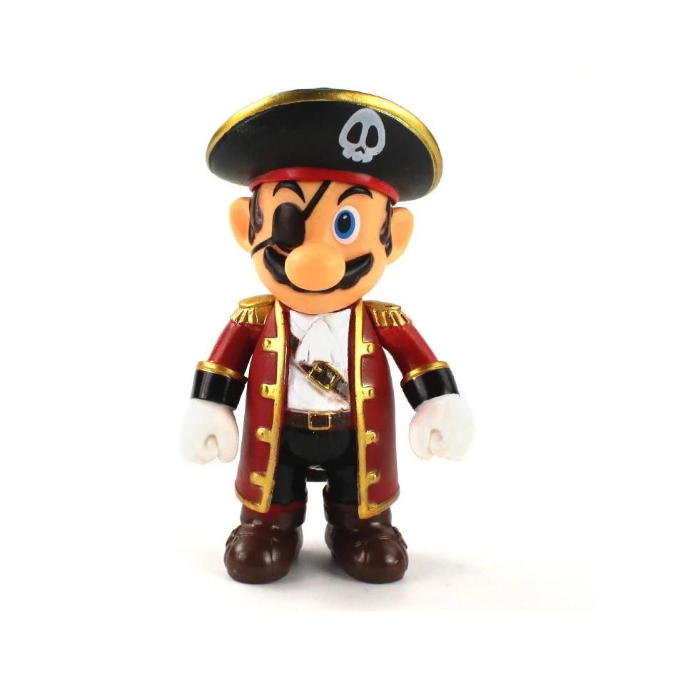 Super Mario Bros Zeichentrickfiguren Modell Geburtstagsgeschenk Anime Figuren Luigi Yoshi Mario Kreatives Sammlermodell Spielzeug.*