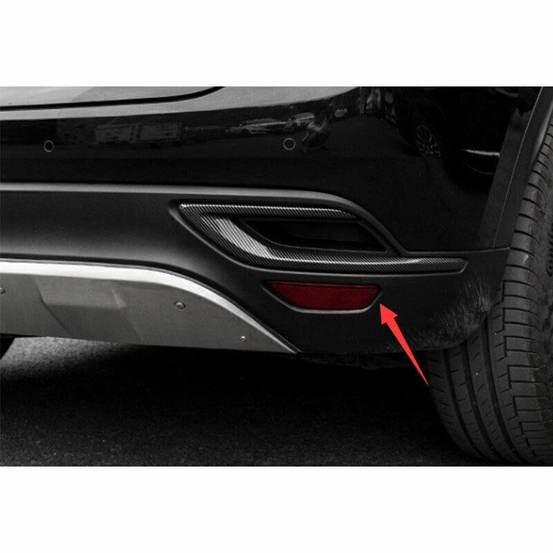 For Buick Envision 2021-2024 Chrome Rear Fog Light Eyelid Molding Frame Trim 2PC