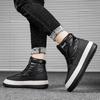 Adult High-quality Shock-absorbingAnti-skid Wear-resistant Mid Top Fashion Trend Cotton Shoes Snow Boots Men's Shoes