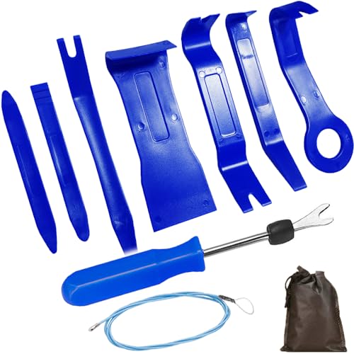 

Инструмент для снятия салона ToBeBold, инструмент для снятия обивки, инструмент для снятия панелей, инструмент для зажимов, руководство по прокладке проводов, сумка для хранения в комплекте, набор из 10 предметов, B