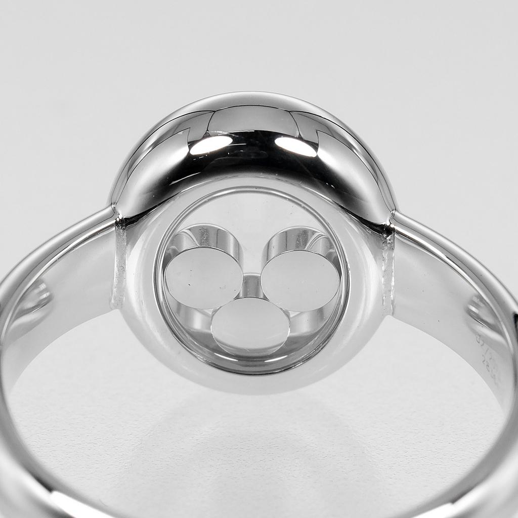Chopard Happy Diamond Ring K18 White Gold/diamond #4.5(US Size) 6.2g Women Used