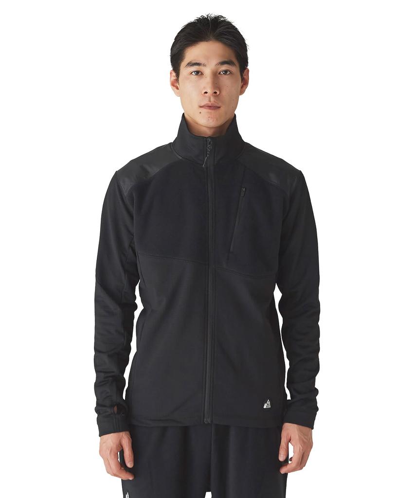 Snow Peak MofM Hybrid Fleece Jacket Outer and Size M MM4410-SW01 Jacket, Men's Women's, Black,