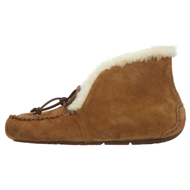 UGG Comfortable Plush Lined Warm Casual Shoes Unisex Shoes Brown 1004806-CHE