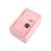 Compact Creative Piggy Bank with Lockable Coin Compartment and Key Storage