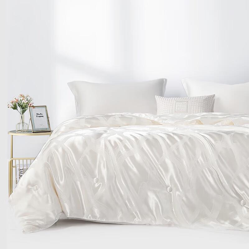 Mercury Home Textiles Tussah Silk Quilt