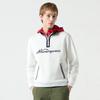 MunSingwear Men S Half Zip Pocket SweatShirt White  Mq121mtl13 
