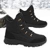 TUINANLE Men Winter Snow Boots Large Size Breathable High-Top Outdoor Hiking Boots