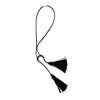 Horseshoe Buckle Tassel Necklace: Versatile Unisex Pendant Design