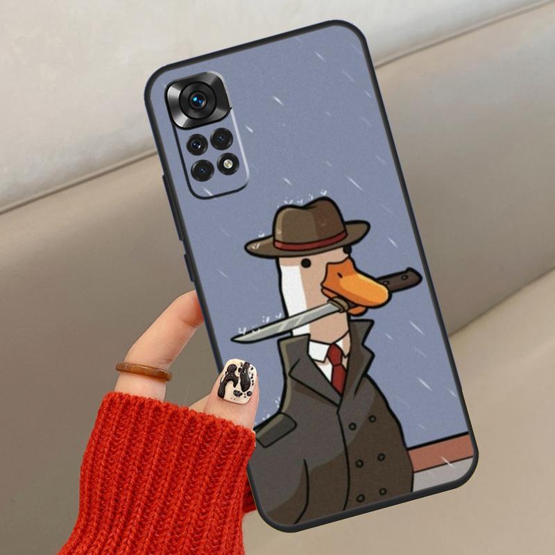 

Cartoon Cute Goose Game Case For Xiaomi Redmi Note 14 13 12 11 10 15 Pro Plus Cover For Redmi 15 C 13C 10C 12C 14C Redmi Note 15 5G