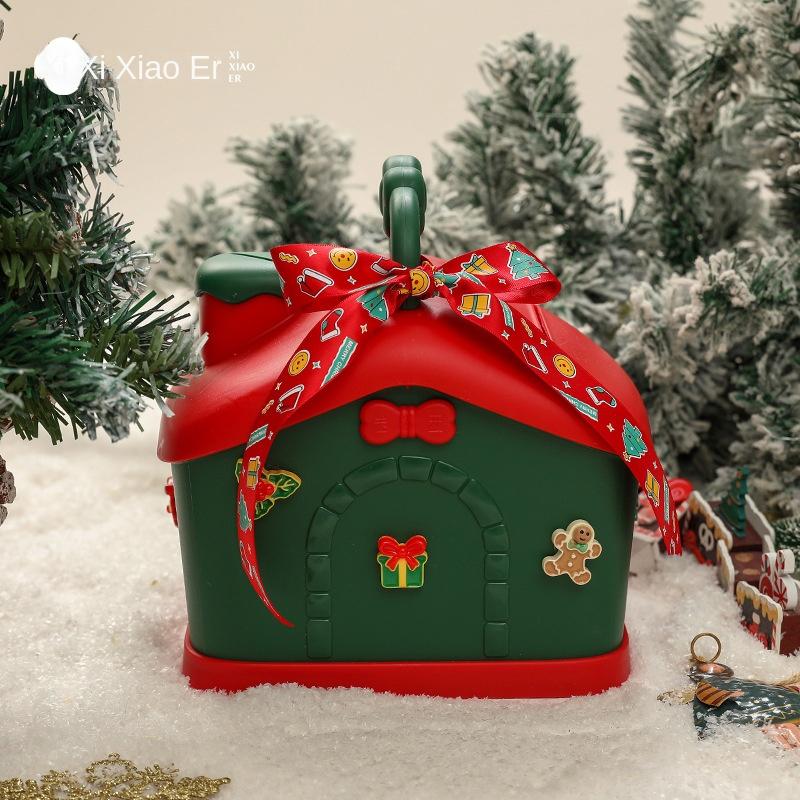 Christmas Eve Gift Storage Box Children'S Children'S Piggy Bank Ping An Fruit Apple Packaging Gift Box Candy Holiday Gift