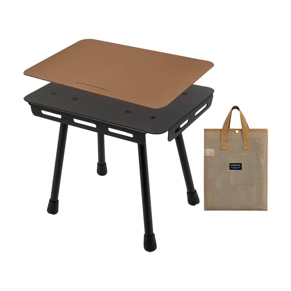 2 In 1 Folding Table Portable Outdoor Stool Aluminum Alloy Portable Table Outdoor Table for Camping Picnic Beach BBQ Fishing