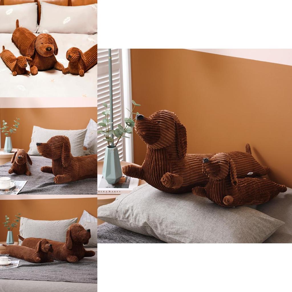 Cute Sausage Dog Panda Long Pillow Plush Toy For Home Decor And Sofa 50cm/70cm