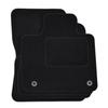 Tapis De Sol - Hyundai - Santa Fe - Velours Noir - 4 Pièces - Ajustement Précis