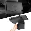 Car Tissue Case for Nissan Note Aura 4cm with Compatible with Note Aura E13 Series G Fits Sun Visor and Headrest Easy Overflow PU Magnetic Closure for