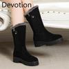 New Thickened Shoes, Waterproof, Anti-slip, Lightweight and Versatile Snow Boots for Women Devotion