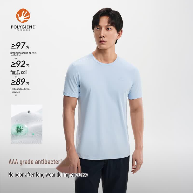 Pelliot Men's Quick-Dry Anti-Bacterial Short Sleeve T-Shirt