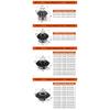 Bevel Gear 2M 30 Tooth Hole 12/14/15/16/17/18/20/22/24/25/28 Standard Hole 45 Steel Tooth Surface Quenching Screw Hole Fixed