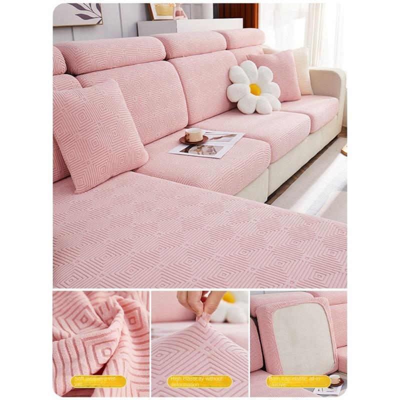 Sofa Cover New All-Inclusive Universal Cover Four Seasons Universal Non-Slip Lazy Stretch Sofa Seat Cushions