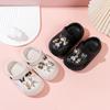 Girls Slippers Versatile Korean Style Outdoors for Kids Beach Shoes Soft 2025 Summer New Children Princess Shoes Casual Non-slip