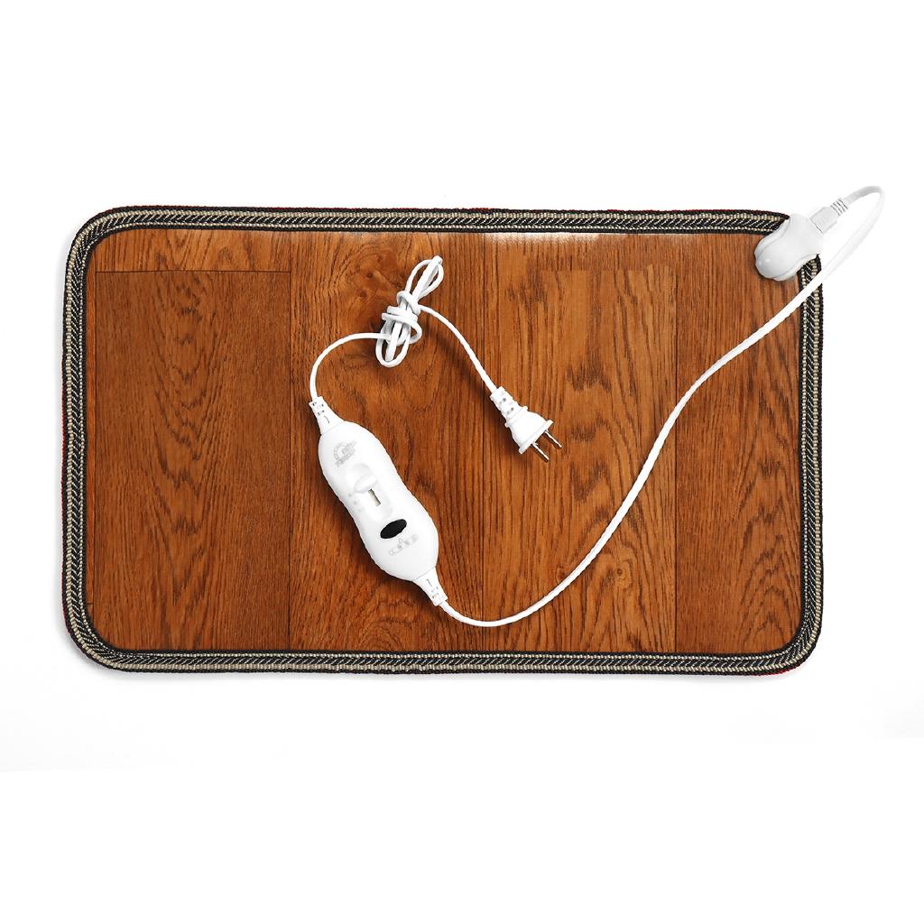 50W Electric Warmer Mat Thermal Foot Feet Heater Heated Heating Pad Winter Floor Carpet Mat Pad Home Office Warm Feet