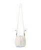 Leathery Lace Mini Bucket Bag [Oatmeal]