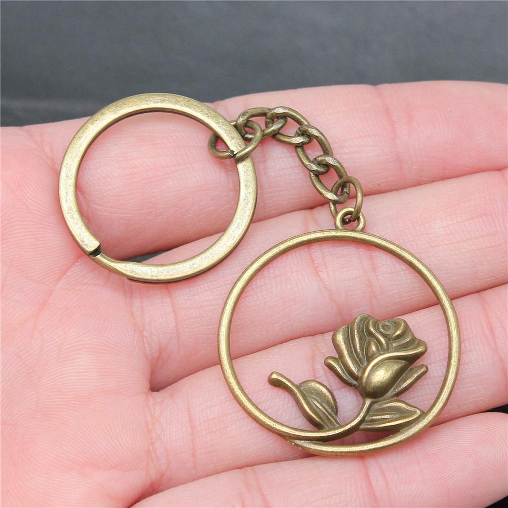 Flower of Life Symbol Sacred Geometry Keychain for Men Best Seller Boho Gift for Her Minimalist School Accessory