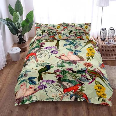 Exotisches Gartenbettwäsche-Set King Queen Twin Einzelgröße Bettbezug Kissenbezüge Bettwäsche-Set Set Mit Kissenbezug Kein Laken Für Mädchen