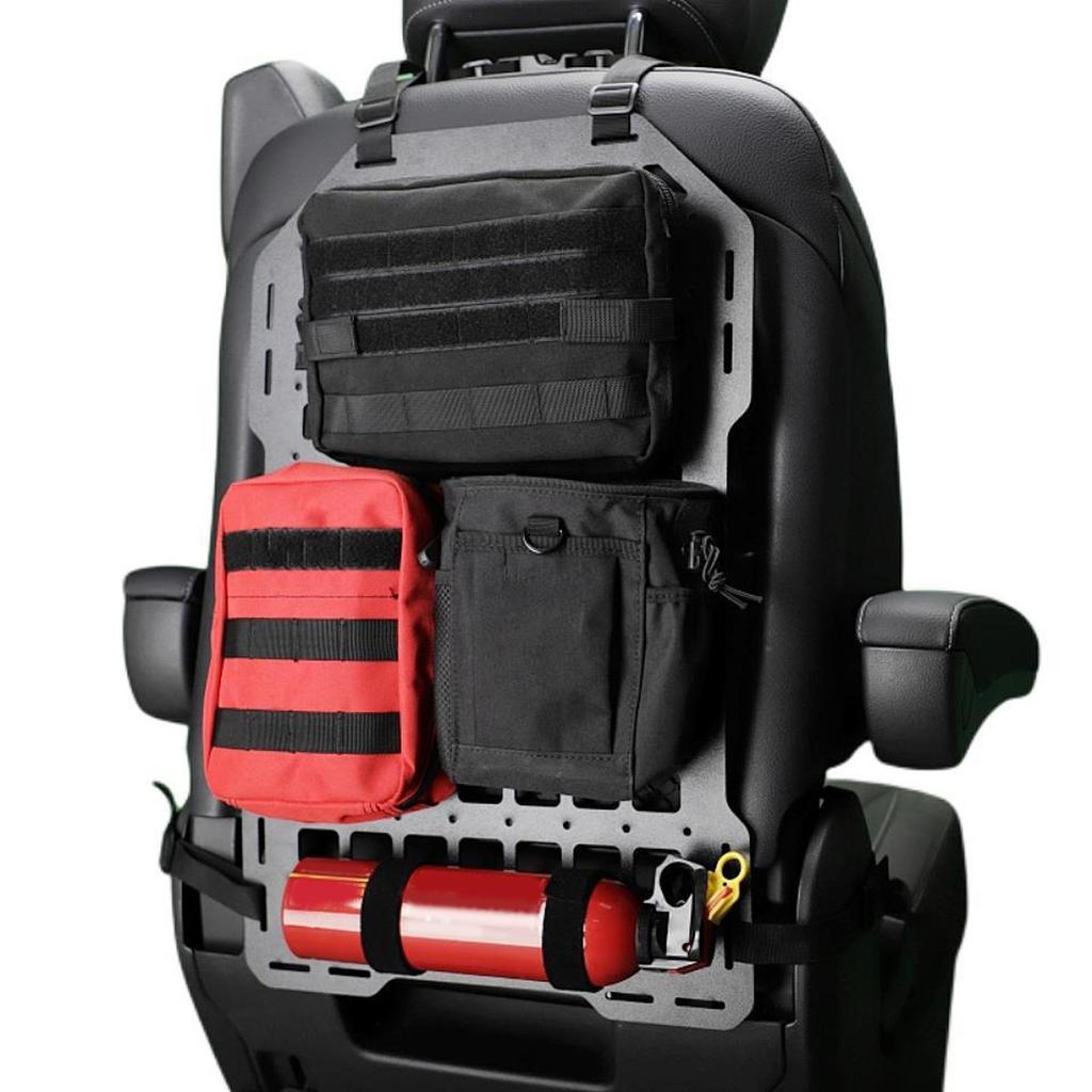 Molle Panel for Vehicles, Storage Rack, Insert Rear Seat Accessories, Organizer ,Seat