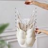 1pc-Hanging Folding Hanger, Multifunctional Clothes Storage Rack, Traceless and Multifunctional Clothes Rack