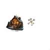 Nativity Scene Sculpture Acrylic Ornament Sphere Figurine Desktop Bubble Standing with