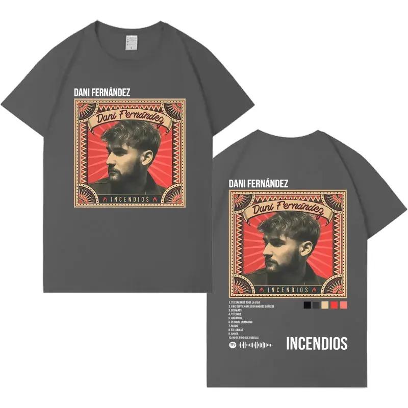 Rapper Dani Fernandez 2026 New Album TShirt Unisex Trendy Crew Neck Casual Y2K Aesthetic Loose TShirt Streetwear Tshirts