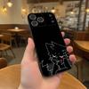 Cute B- Boykisser Cartoon Phone Case For iPhone 17,16,15,14,13,12,11,Pro,XS,Max,XR,Plus,E,SE4,Mini Black Soft Cover