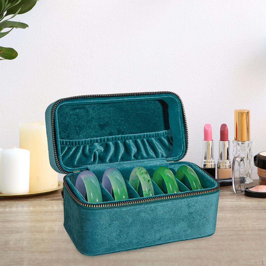 Bangle Holder Storage Box Jewelry Organizer for Watches Display Case at Home Dresser