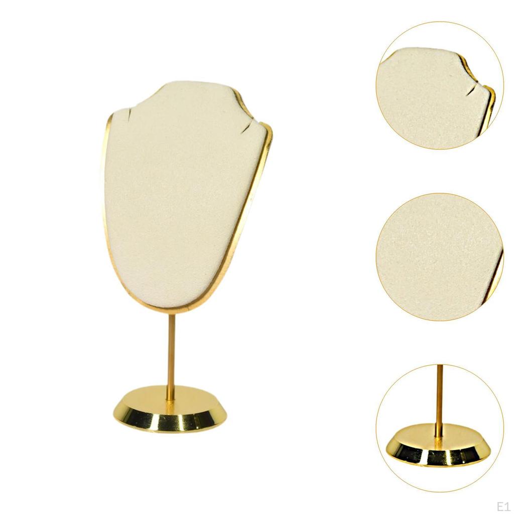 Schmuck Display Büstenständer Organizer Foto Requisite Metallfuß Halsketten Aufbewahrung Geschäft