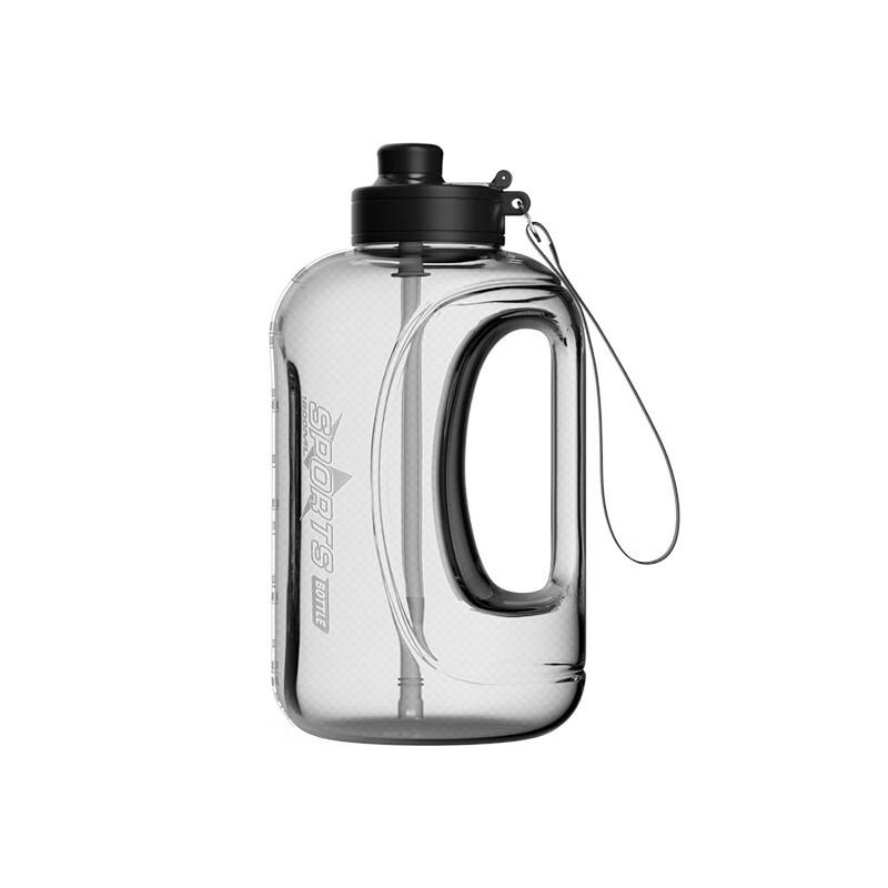 Tianyan Large Capacity PC Sports Water Bottle with Straw