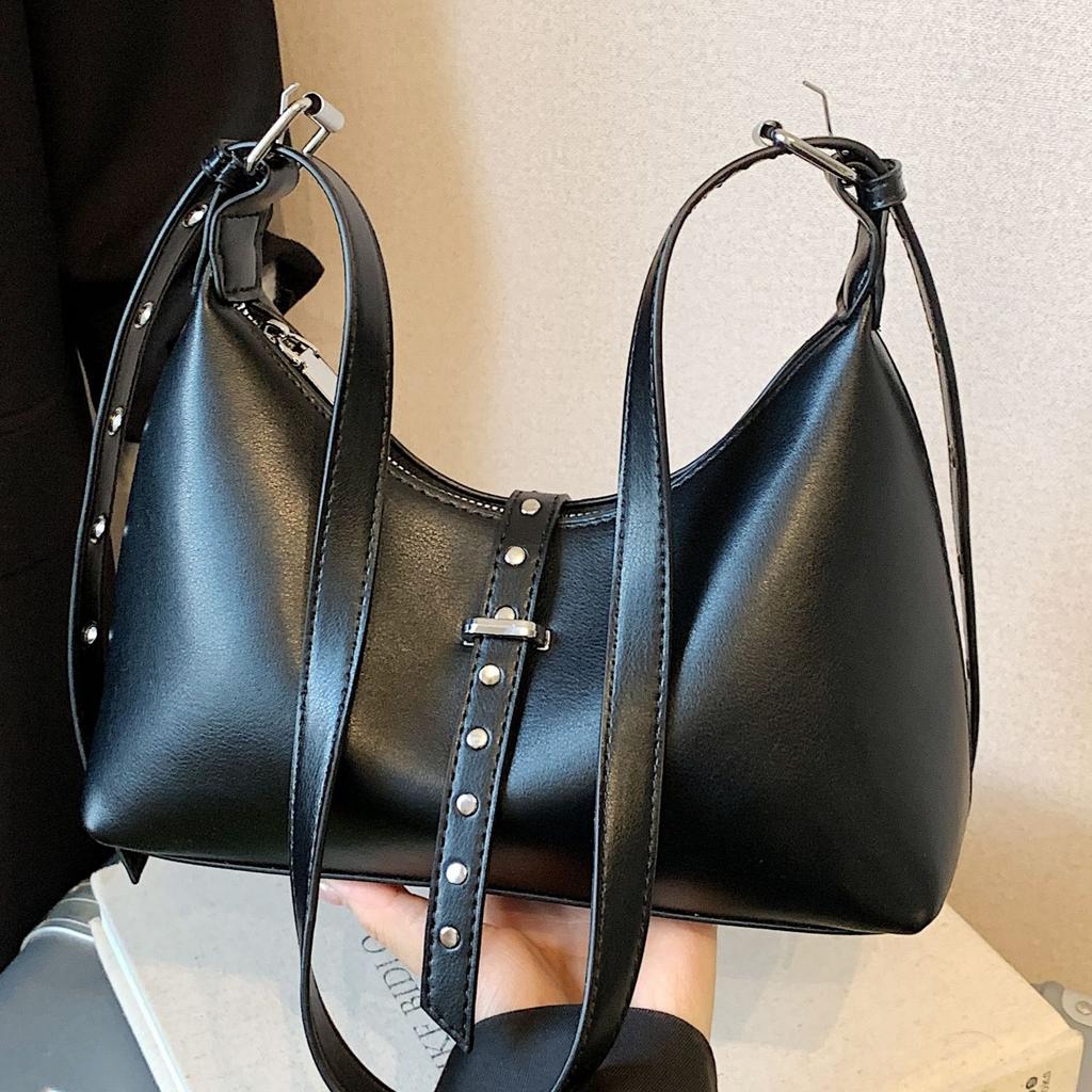 High Sense Nischendesign Achseltasche Damen 2025 neu Retro-Mode Schultertasche Ausländischer Stil Pendler Umhängetasche