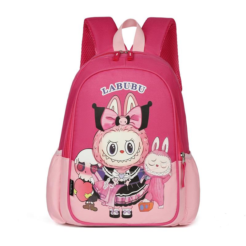 School bag for primary school students New cartoon cute boys and girls backpack lightweight backpack