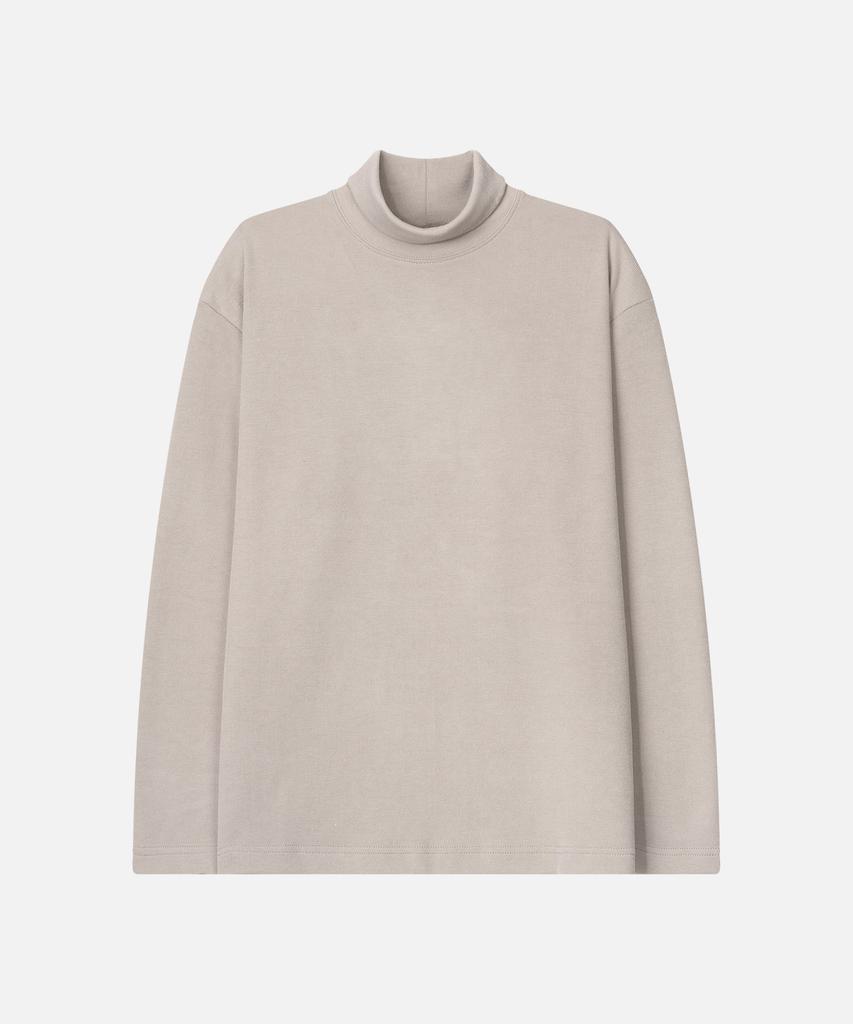 DRAW FIT Turtleneck Knit T-Shirt Set (Type B)