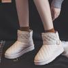 Snow Boots for Women Winter with Plush Bread Shoes Thick Soled Height Increasing Snow Cotton Boots Short Boots Warm Cotton Boots