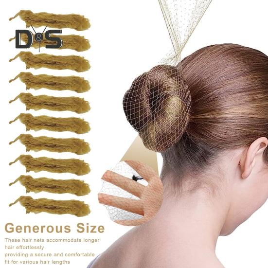 Redecilla Moño Ballet Niña Tadipri Redecilla Pelo, 30Pcs Redecilla