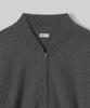 ANOTHER OFFICE Aviator Knit Blouson (Charcoal)