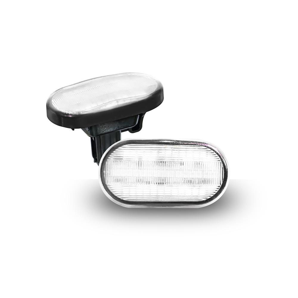 

Светодиодные поворотники на крылья для Suzuki Jimny - Белые ходовые огни и динамичные поворотники