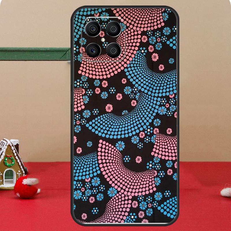 African Style Fabric Print Case For Honor Magic 8 7 6 Pro Honor 200 400 70 90 Lite X8c X8b X9a X9b X9c X9d Win RT Coque