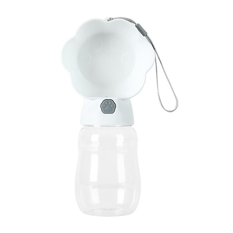 

Pet dog out water cup puppy kettle water dispenser water bottle portable accompanying cup water food belt rope
