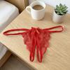 Low Waist Underwear for Women Hollow Thin Belt Thong Spicy Girl Style Lace Underpants  Home