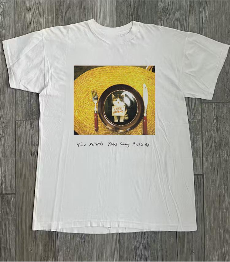 Free Kitten Band Punks Suing Punk Ep Unisex Shirt Adult Cotton Tee DI425 Unisex T-Shirt XXL