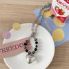 Fashion Sweet Cool Heart Pendant Necklace Choker Neck Chain Elegant Clavicle Chain Handmade Beaded Necklace Y2K Jewelry
