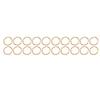 20Pcs    O  S 1.57in Diameter 0.2in Thick Strong Copper Secure Closure    Buckles for Purse Bag Jewelry