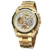 Orologio Meccanico Automatico Forsining Cinturino in Acciaio Vuoto Luminoso Orologio da Uomo Moda Orologio Meccanico